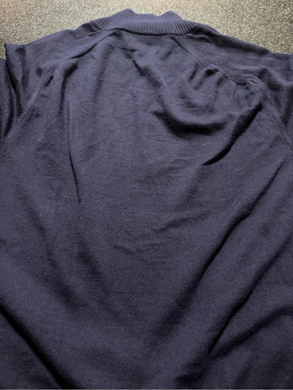 Orlebar Brown Lennard Half Zip Merino Wool Sweater Men’s Actual Medium Pullover - Picture 2 of 9